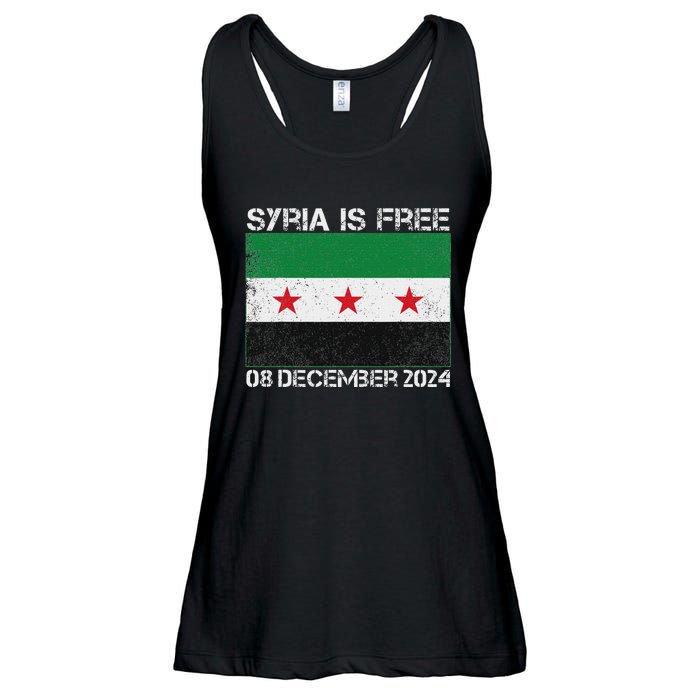 Syria Is Finally Free Celebrate The Freedom March Syria Free Ladies Essential Flowy Tank