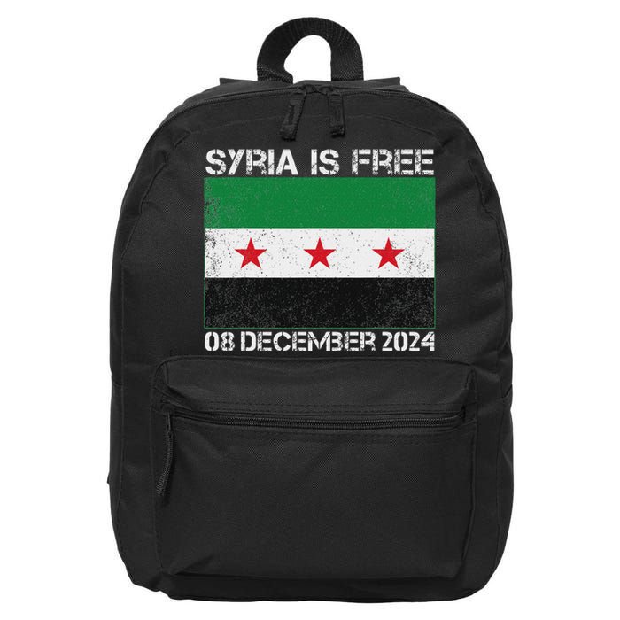 Syria Is Finally Free Celebrate The Freedom March Syria Free 16 in Basic Backpack