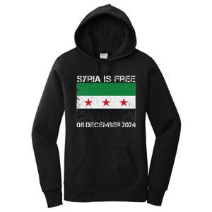 Syria Is Finally Free Celebrate The Freedom March Syria Free Women's Pullover Hoodie