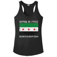 Syria Is Finally Free Celebrate The Freedom March Syria Free Ladies PosiCharge Competitor Racerback Tank