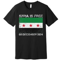 Syria Is Finally Free Celebrate The Freedom March Syria Free Premium T-Shirt