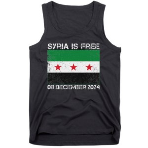 Syria Is Finally Free Celebrate The Freedom March Syria Free Tank Top