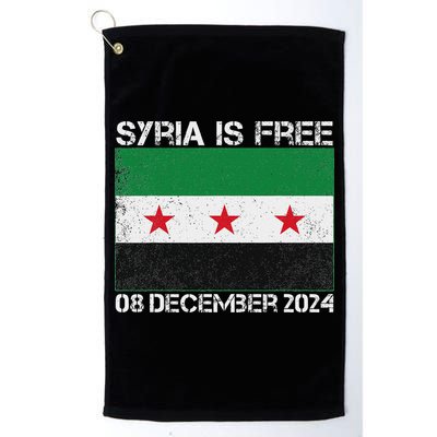 Syria Is Finally Free Celebrate The Freedom March Syria Free Golf Towel