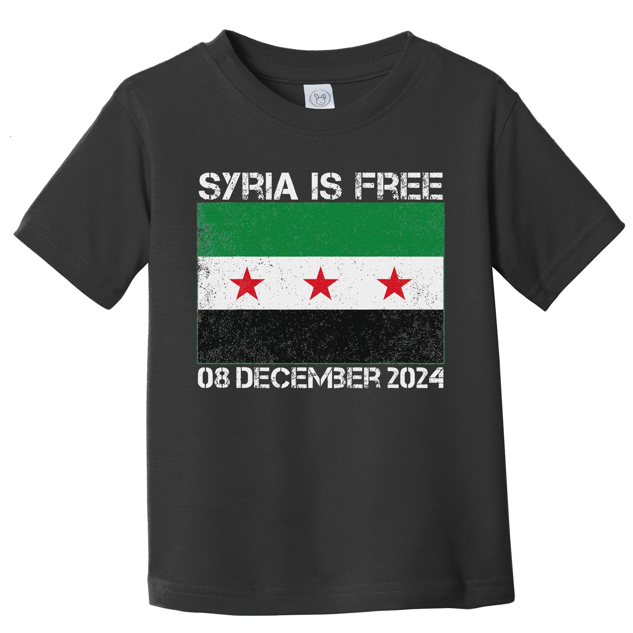 Syria Is Finally Free Celebrate The Freedom March Syria Free Toddler T-Shirt