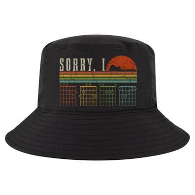 Sorry Idgaf Funny Hidden Message Guitar Chords Players Cool Comfort Performance Bucket Hat