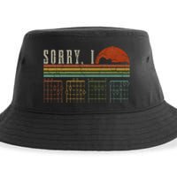 Sorry Idgaf Funny Hidden Message Guitar Chords Players Sustainable Bucket Hat