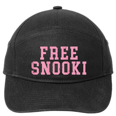 Snooki Inspired Free Spirit 7-Panel Snapback Hat