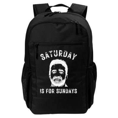 Saturday Is For Sundays Football Head Coach Jeff Saturday Backpack