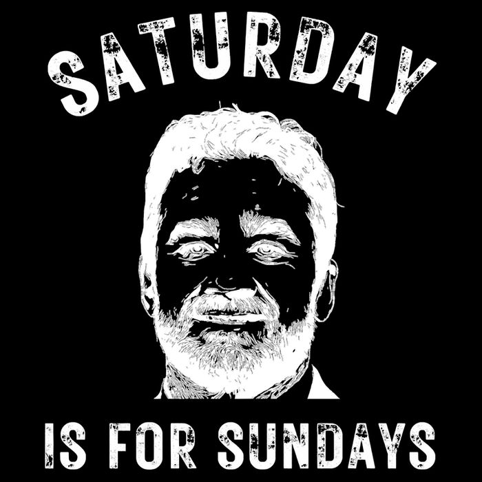 Saturday Is For Sundays Football Head Coach Jeff Saturday Flat Bill Trucker Hat