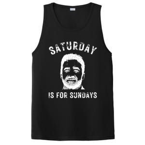 Saturday Is For Sundays Football Head Coach Jeff Saturday PosiCharge Competitor Tank