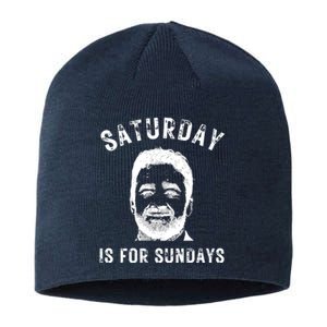 Saturday Is For Sundays Football Head Coach Jeff Saturday Sustainable Beanie