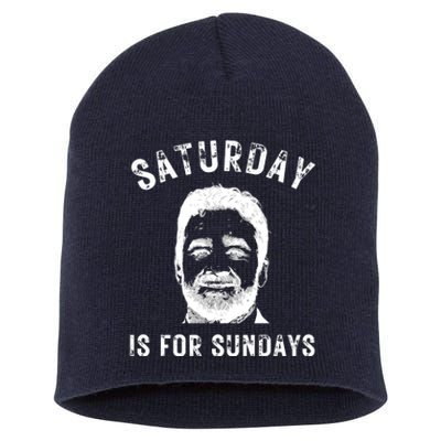 Saturday Is For Sundays Football Head Coach Jeff Saturday Short Acrylic Beanie