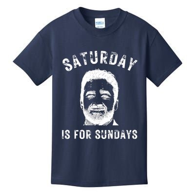 Saturday Is For Sundays Football Head Coach Jeff Saturday Kids T-Shirt