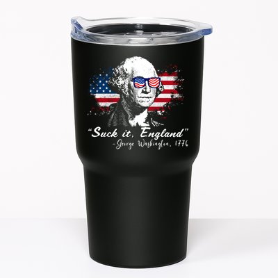 Suck It Funny England 4th Of July George Washington Funny Tumbler