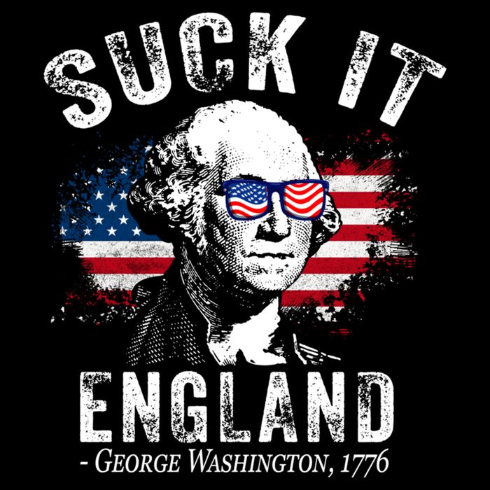 Suck It Funny England 4th Of July George Washington Funny Impact Tech Backpack