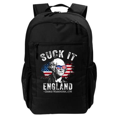 Suck It Funny England 4th Of July George Washington Funny Backpack