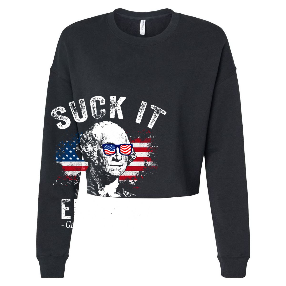 Suck It Funny England 4th Of July George Washington Funny 15oz Campfire Ceramic Mug