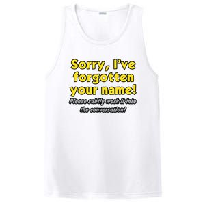 Sorry IVe Forgotten Your Name PosiCharge Competitor Tank