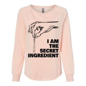 Secret Ingredient Funny Cooking Cook Chef Womens California Wash Sweatshirt