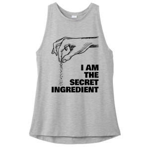 Secret Ingredient Funny Cooking Cook Chef Ladies PosiCharge Tri-Blend Wicking Tank