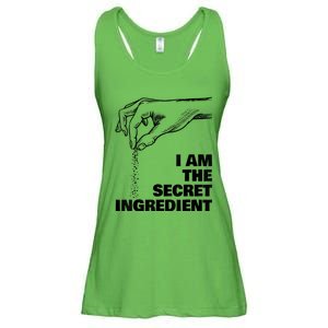 Secret Ingredient Funny Cooking Cook Chef Ladies Essential Flowy Tank