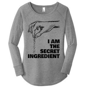 Secret Ingredient Funny Cooking Cook Chef Women's Perfect Tri Tunic Long Sleeve Shirt