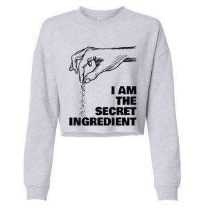 Secret Ingredient Funny Cooking Cook Chef Cropped Pullover Crew