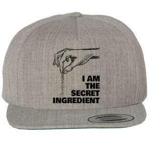 Secret Ingredient Funny Cooking Cook Chef Wool Snapback Cap