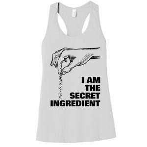 Secret Ingredient Funny Cooking Cook Chef Women's Racerback Tank