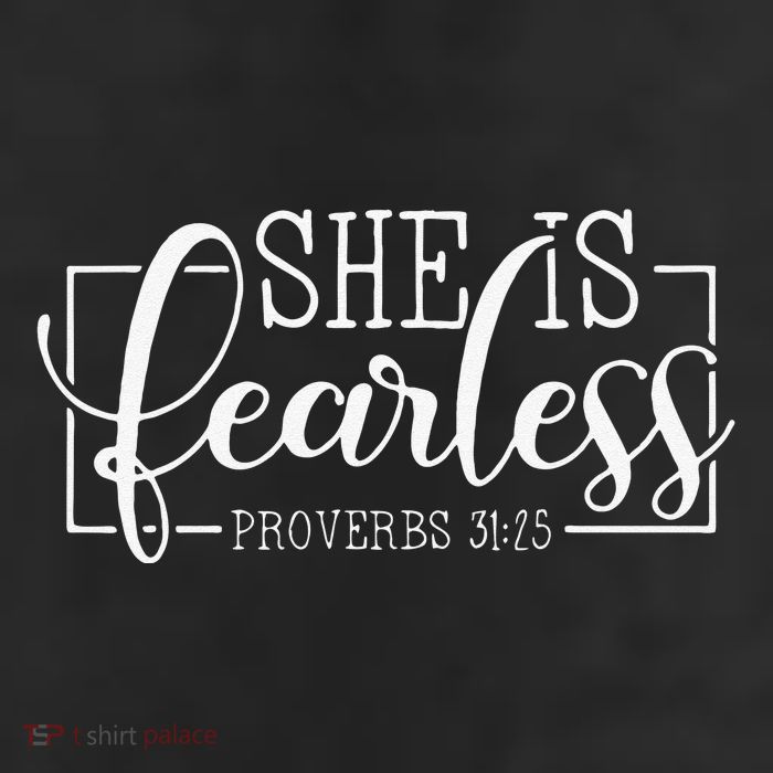 She is Fearless Proverbs 3125 funny Christian quotes Cool Comfort Performance Bucket Hat