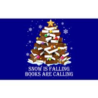 Snow Is Falling Books Are Calling Christmas Tree Books Lover Gift Bumper Sticker