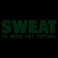 Sweat Is Fat Crying Gift City Backpack