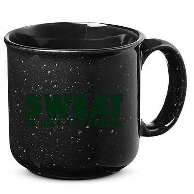 Sweat Is Fat Crying Gift 15oz Campfire Ceramic Mug