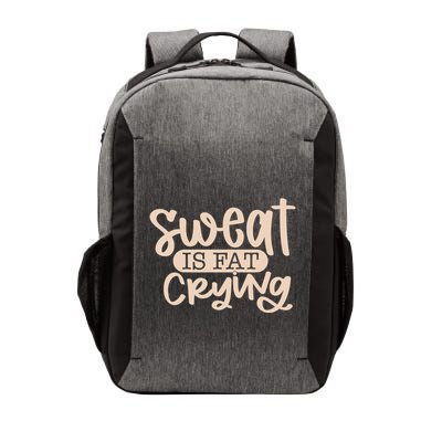 Sweat Is Fat Crying Gift Vector Backpack