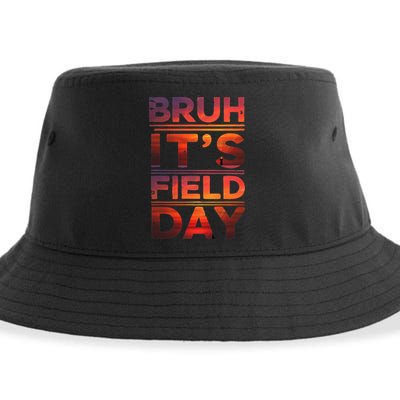 School Its Field Day Schooloutdoor Funny Field Day Summer Sustainable Bucket Hat