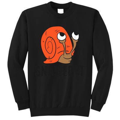 Snailed It Funny Snails Sweatshirt