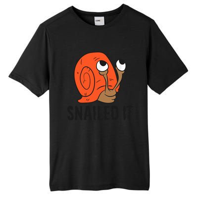 Snailed It Funny Snails Tall Fusion ChromaSoft Performance T-Shirt