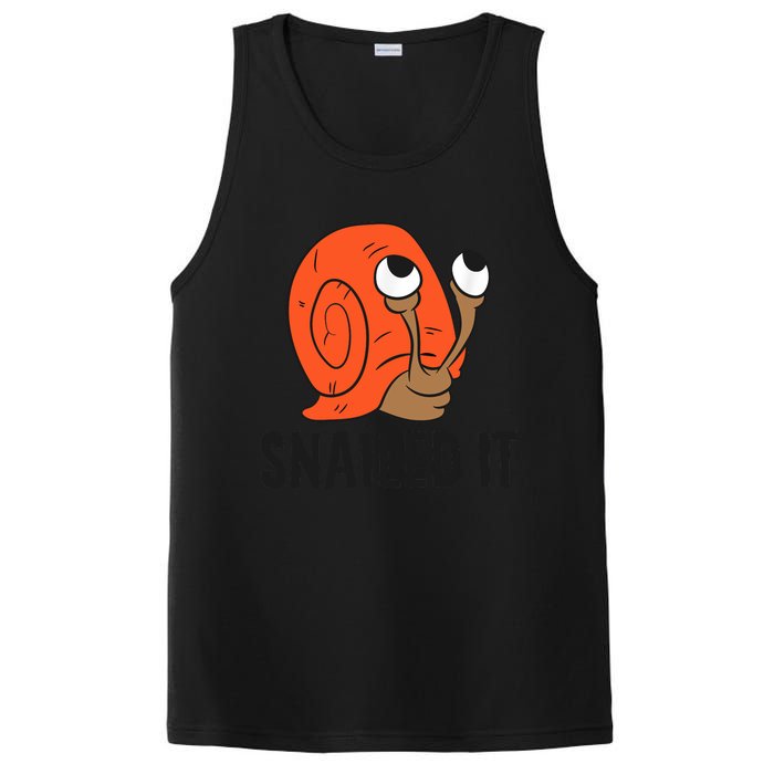 Snailed It Funny Snails PosiCharge Competitor Tank