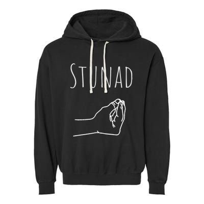 Stunad Italian Funny Quote Italy Garment-Dyed Fleece Hoodie