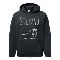 Stunad Italian Funny Quote Italy Performance Fleece Hoodie