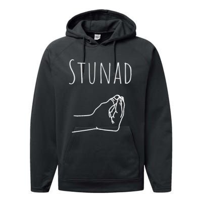 Stunad Italian Funny Quote Italy Performance Fleece Hoodie