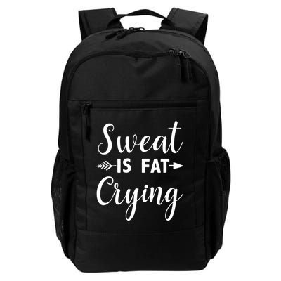 Sweat Is Fat Crying Gift Backpack