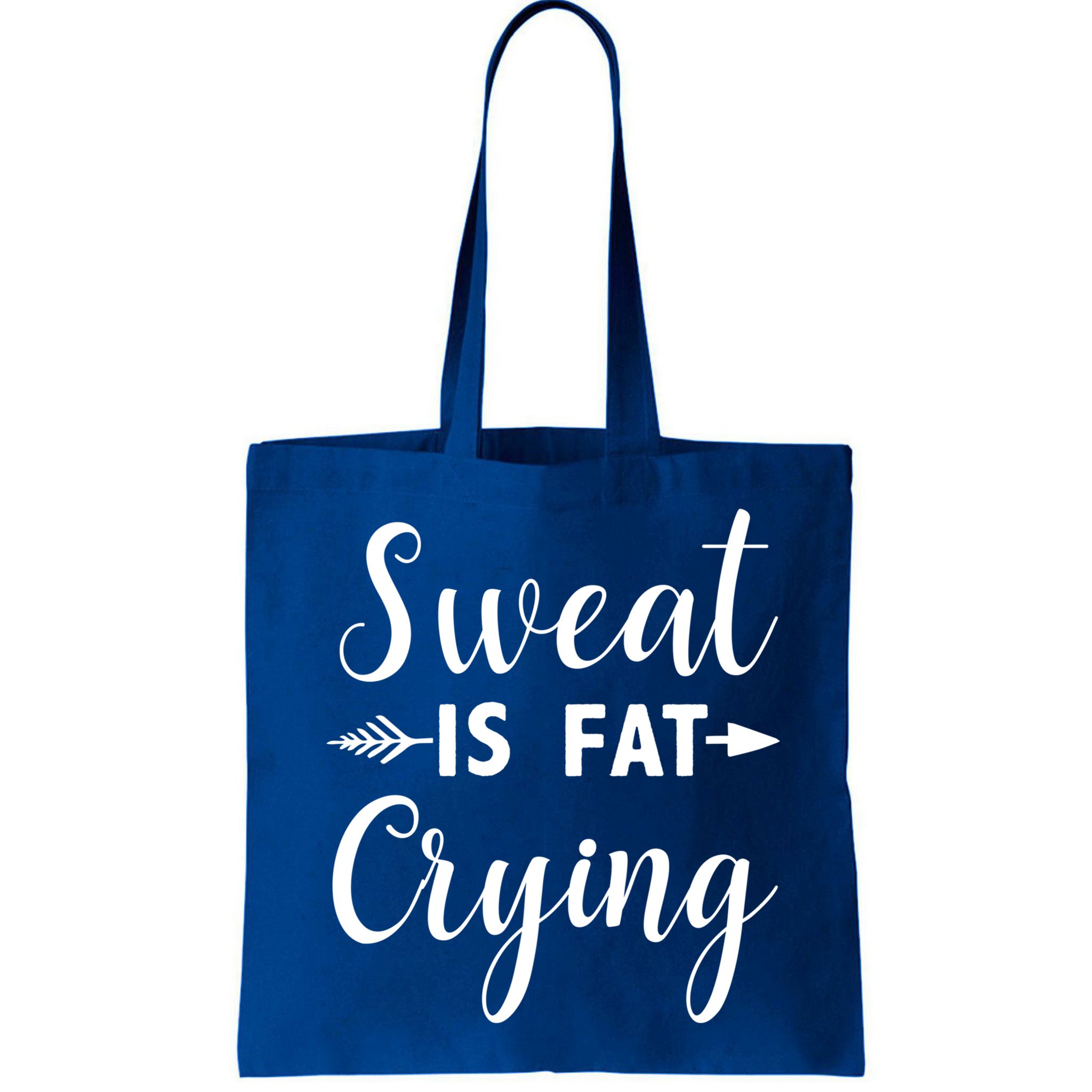 Sweat Is Fat Crying Gift Bag