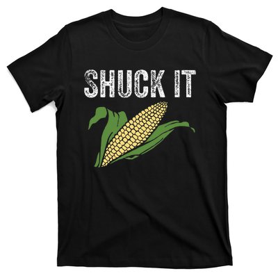 Shuck It Funny Farmer Corn Lover Market Festival Gift T-Shirt