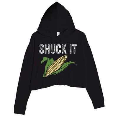 Shuck It Funny Farmer Corn Lover Market Festival Gift Crop Fleece Hoodie