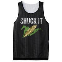 Shuck It Funny Farmer Corn Lover Market Festival Gift Mesh Reversible Basketball Jersey Tank