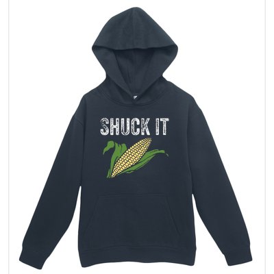 Shuck It Funny Farmer Corn Lover Market Festival Gift Urban Pullover Hoodie