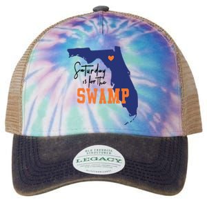 Saturday Is For The Swamp Uf Football Swamp University Legacy Tie Dye Trucker Hat