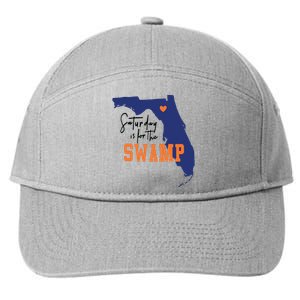 Saturday Is For The Swamp Uf Football Swamp University 7-Panel Snapback Hat