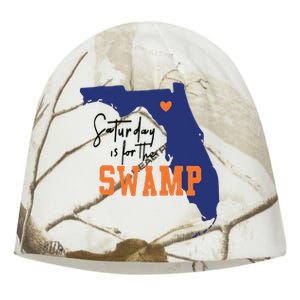 Saturday Is For The Swamp Uf Football Swamp University Kati - Camo Knit Beanie